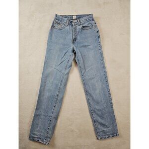90s Calvin Klein Women's Jeans Size 4 Easy Fit Doublestone Light Wash Mom Jeans